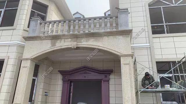 湖南丁先生来晒农村新家,大理石做门斗花费7万,这房盖的有多好_房子