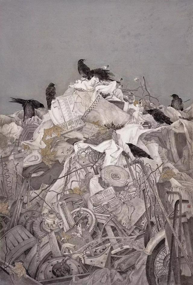 当代中国花鸟画邀请展 花间逸趣(河南) | 焦永峰作品欣赏