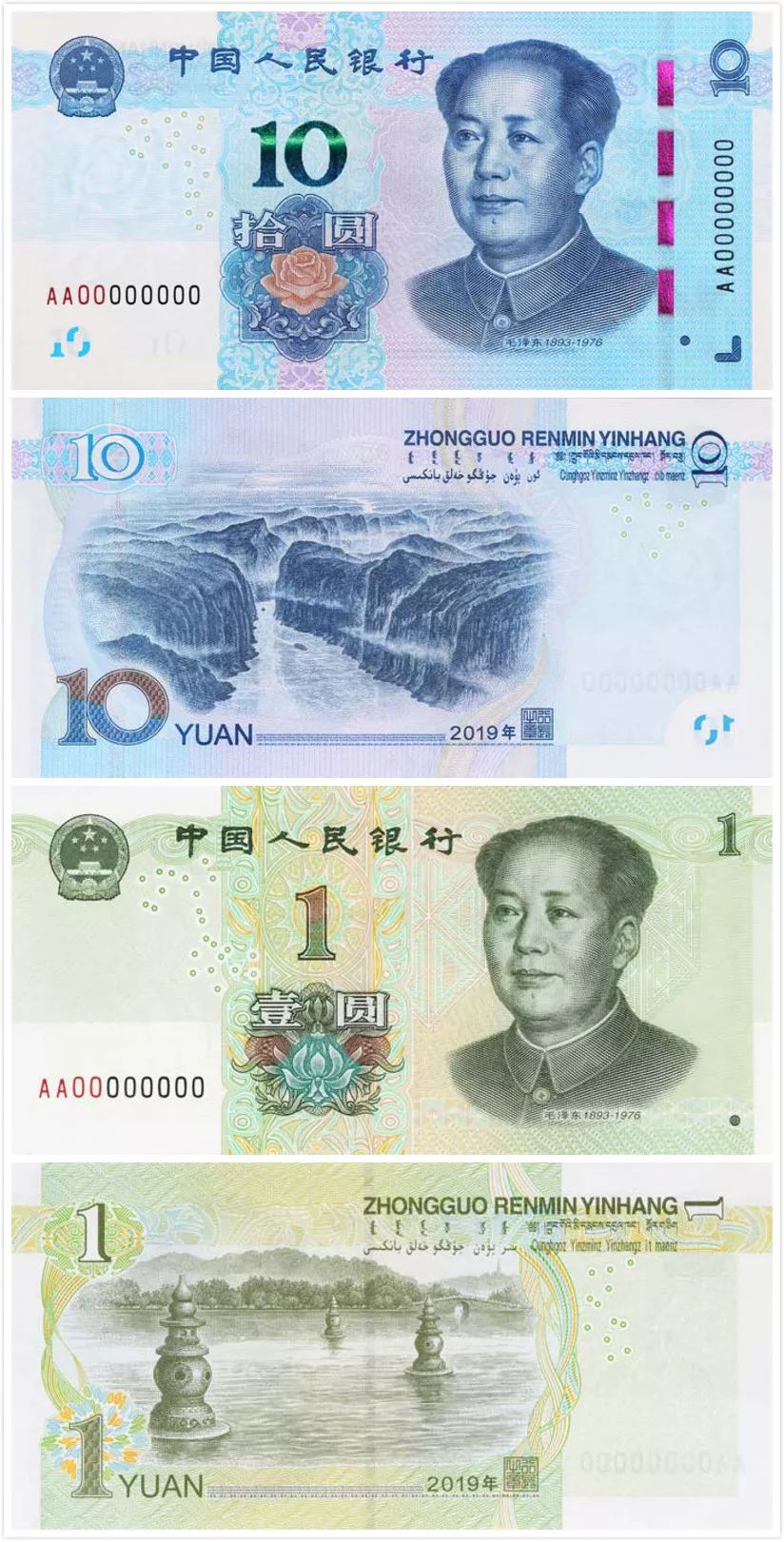 2021年最新版人民币图片