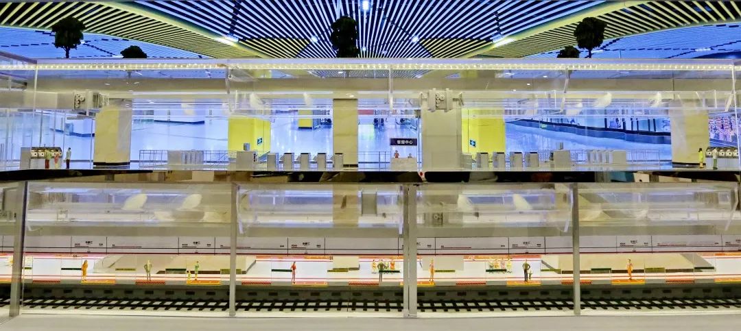 【微缩 精致 逼真】上海地铁严如珏3年打造首个地铁车站模型