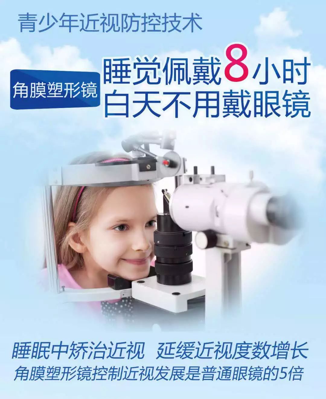 角膜塑形镜试戴包括眼前节的各项检查,眼压的检查,角膜地形图的检查