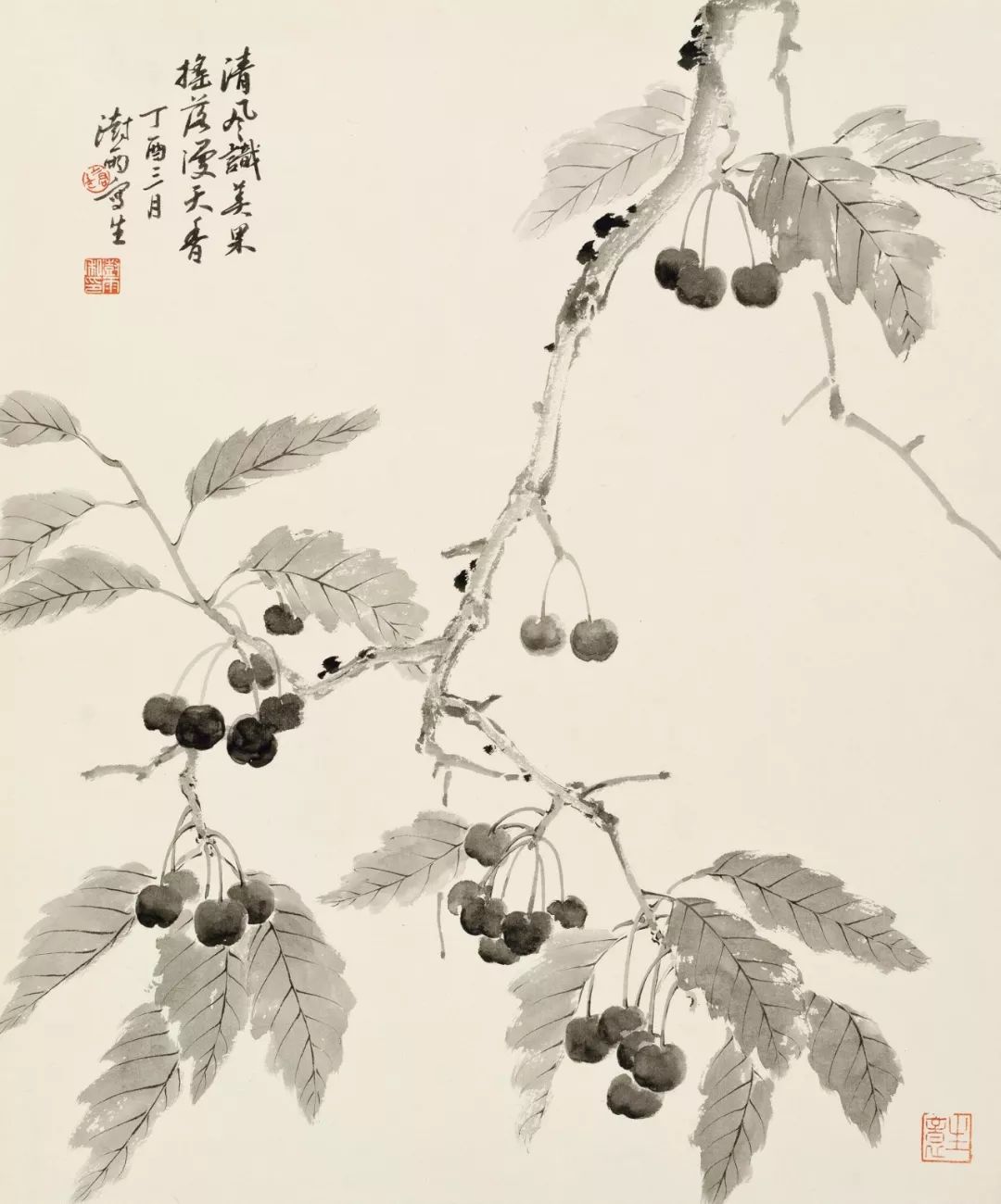 岭南会展览馆观物之生阴澍雨作品展