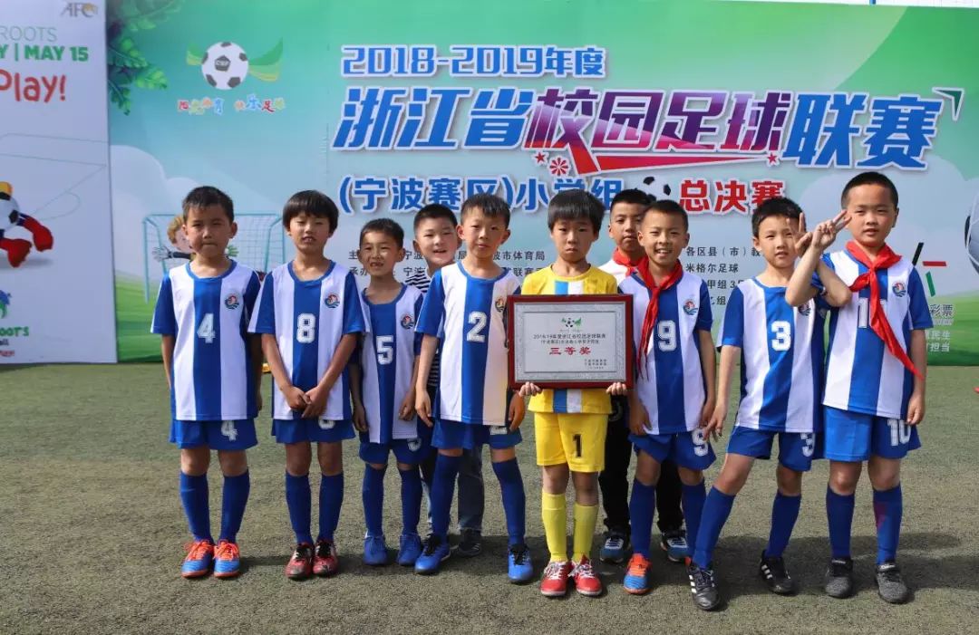 余姚肖东二小荣获小学女子乙组冠军宁波市校园足球联赛小学男女乙丙组