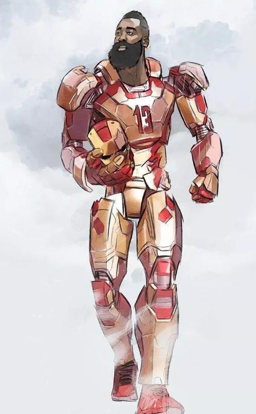 nba复仇者联盟:杜兰特对应灭霸,哈登对应钢铁侠,詹姆斯呢?