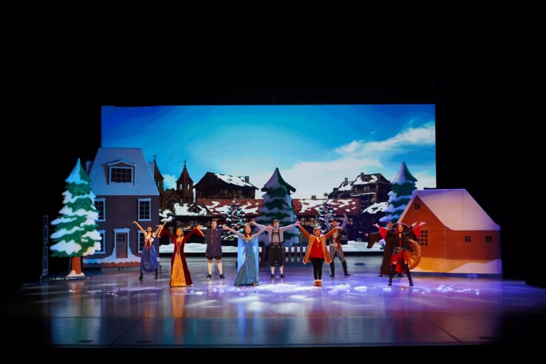 大型雪景5d奇幻儿童舞台剧冰雪奇缘前传之冰雪公主来深圳啦