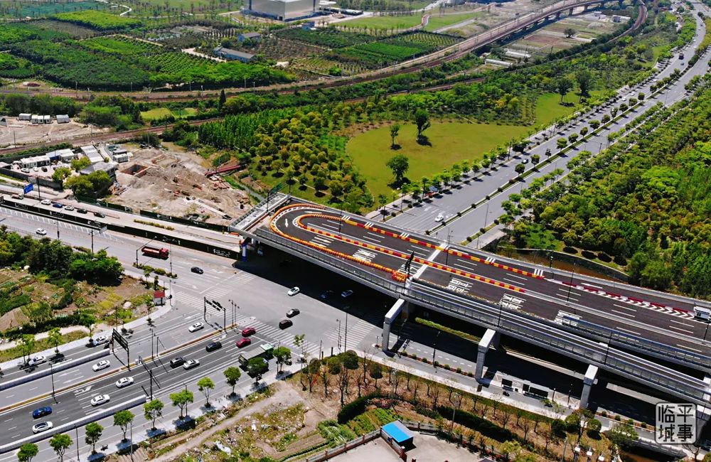 5月15日小林互通匝道全通车望梅高架路又一路段开通藕花洲大街直接上