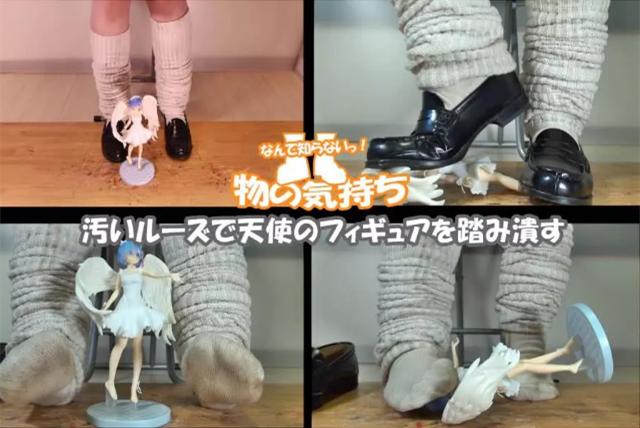 原创少女踩踏手办成为新潮流?日本上万宅男出声讨伐!