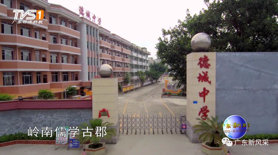 厉害德庆德城中学登上广东南方电视台揭秘了好多学校秘密