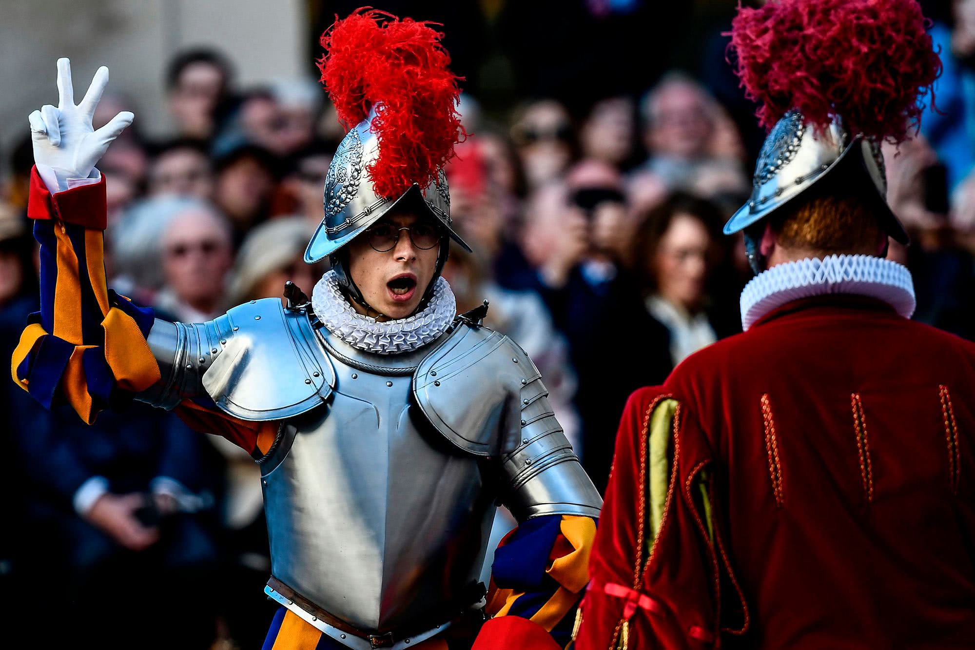 当年的瑞士卫队的确是同时代精锐军事力量的杰出代表,无论素质还是