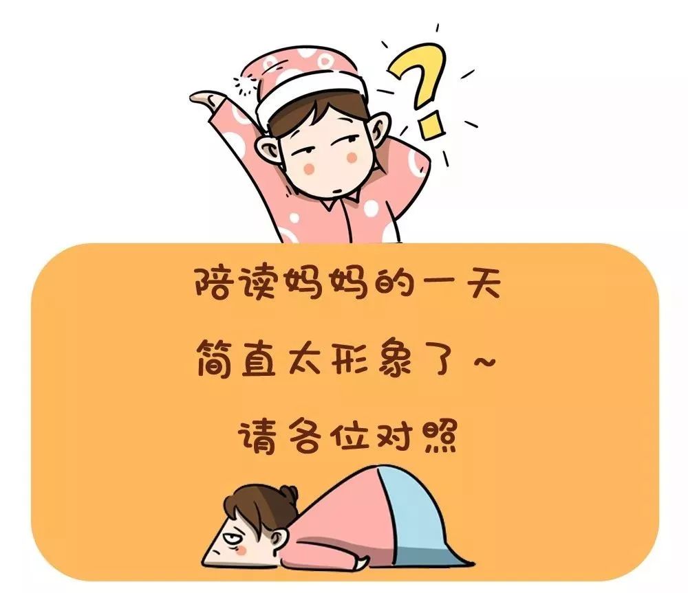 一组漫画告诉你陪读妈妈的一天简直太形象了请各位对照