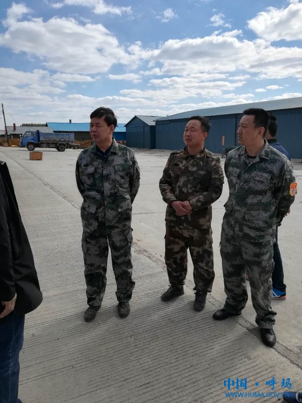 坚决打赢"五月攻坚战役"呼玛县委书记防火检查进行时