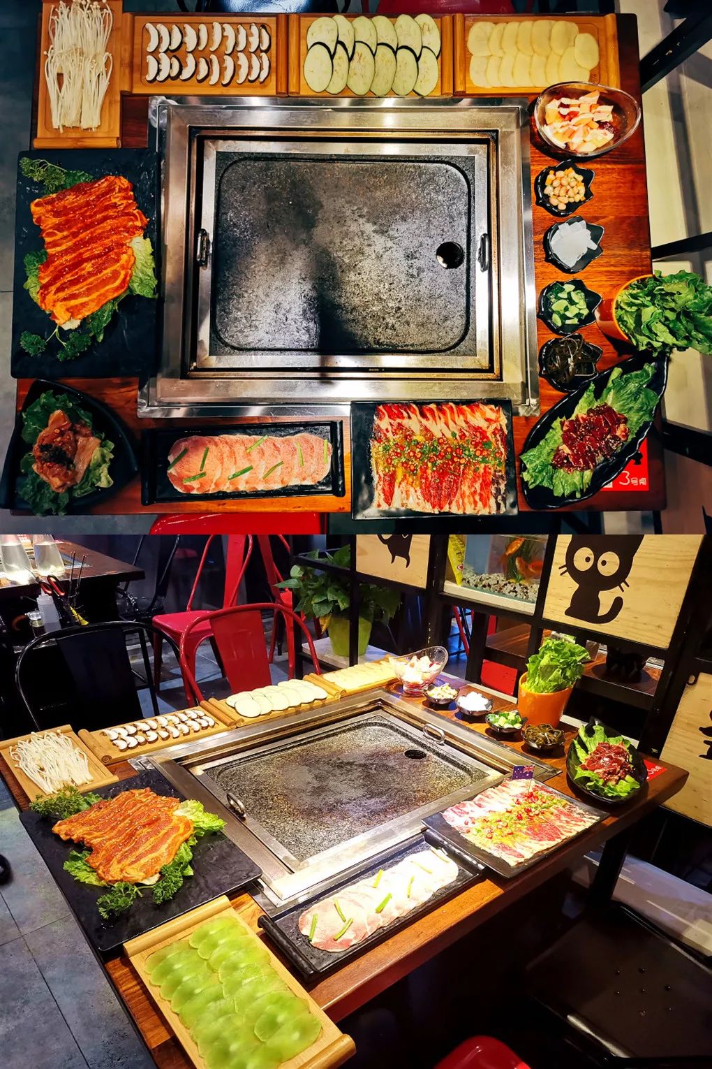 超治愈的烤肉宴来啦88元限时抢购喵姐烤肉超值4人套餐荤菜好运牛骰子
