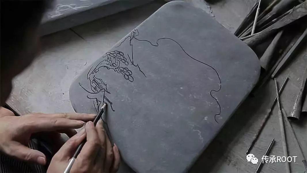 文房四宝中的砚台是怎么挑选制作的