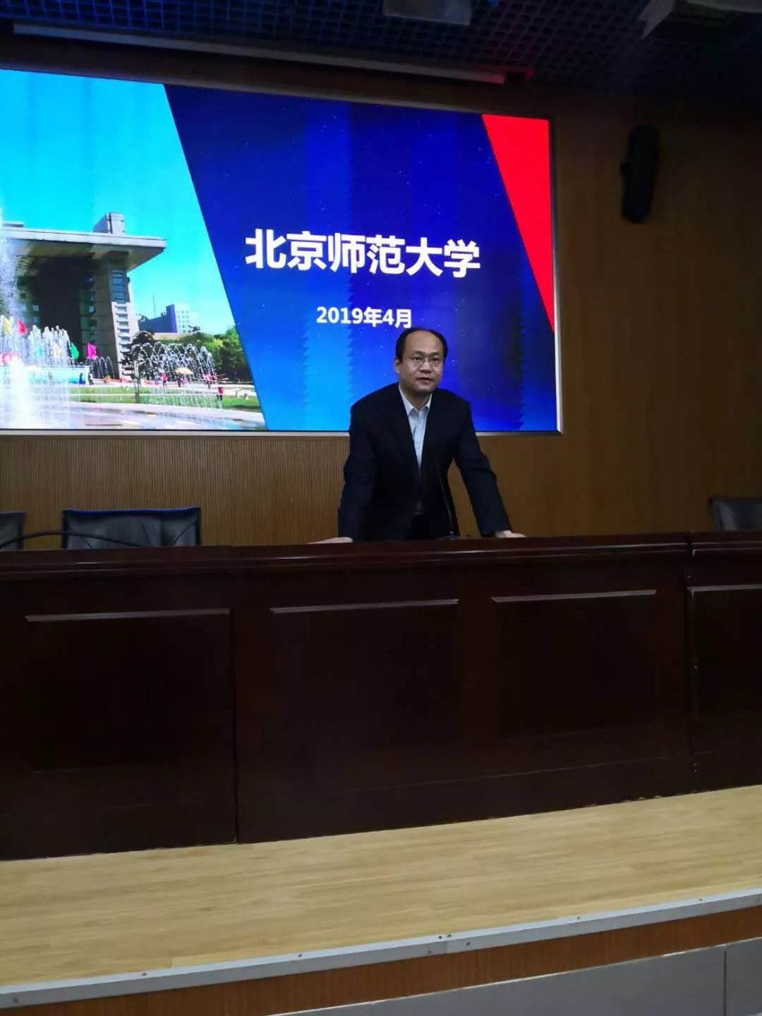 2019年4月19 - 22日,福建招生宣传组负责人-历史学院副院长姜海军副