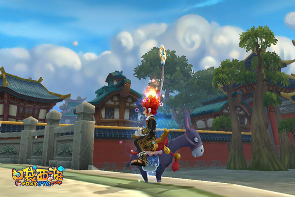 相依相偎·浪漫无间《口袋西游》全新坐骑上线