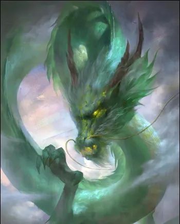 梵净山太平河洪水肆虐,久居梵净山青龙洞的青龙,因要去东海朝圣,便随