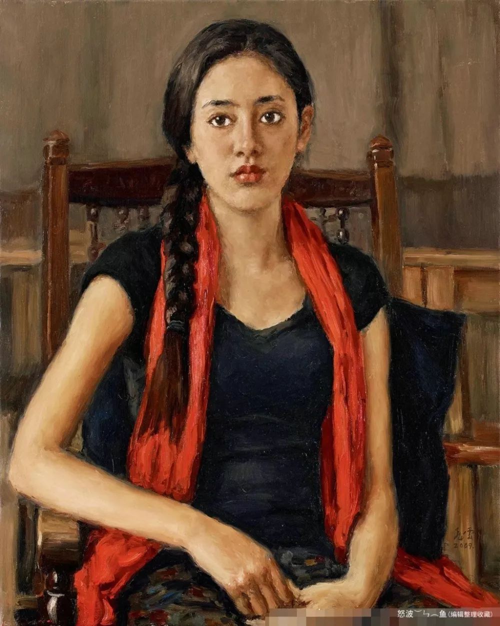 杨飞云人物油画欣赏7