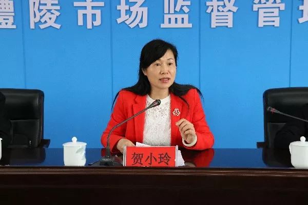 醴陵市市场监督管理局接受市人大常委会2019年专项工作评议_贺小玲