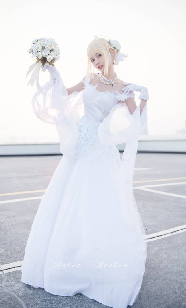 cos:fate/grand order-花嫁saber