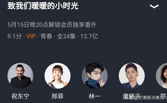 致我们暖暖的小时光甜蜜收官点击量破12亿啦