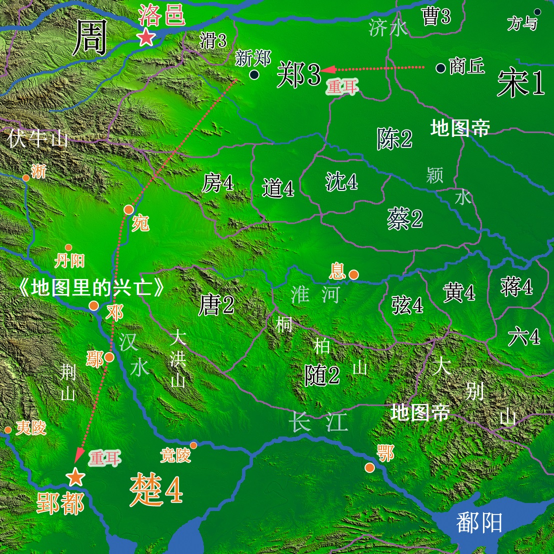 晉楚城濮之戰晉文公退避三舍的路線是怎樣的