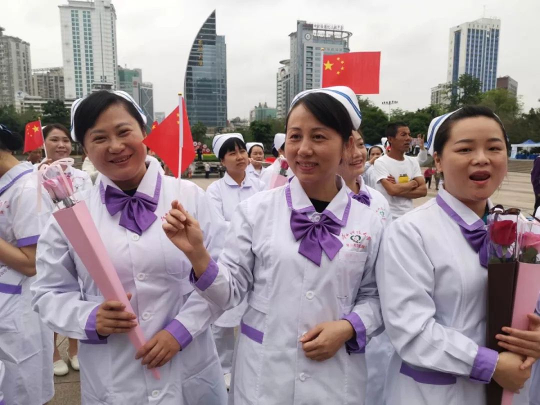 护士快闪,小小护士"上岗"~这个国际护士节惊喜满满