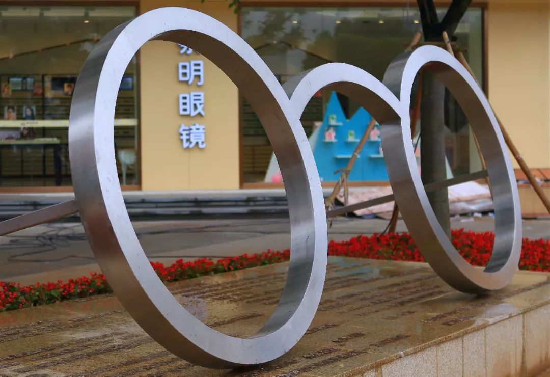 瓯海家门口出现一个眼镜小镇,不经意间美成了这副模样