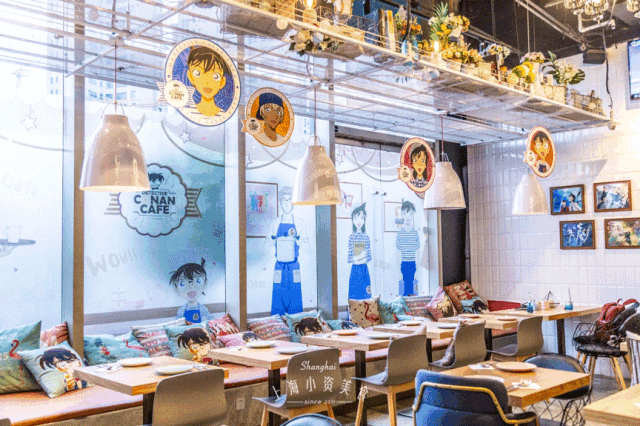 中国首家名侦探柯南咖啡馆来了,30 款主题食物里藏着剧情彩蛋! _动漫