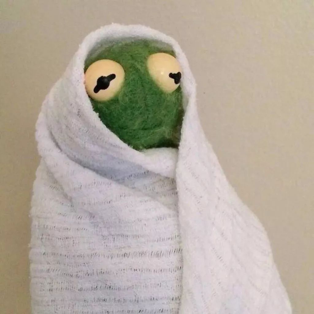 这个超可爱的蛙蛙头像