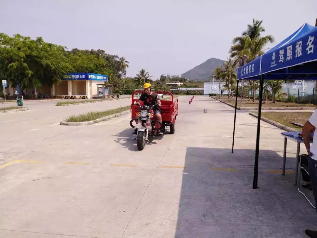 青年駕校第一批摩托車考試順利結束啦