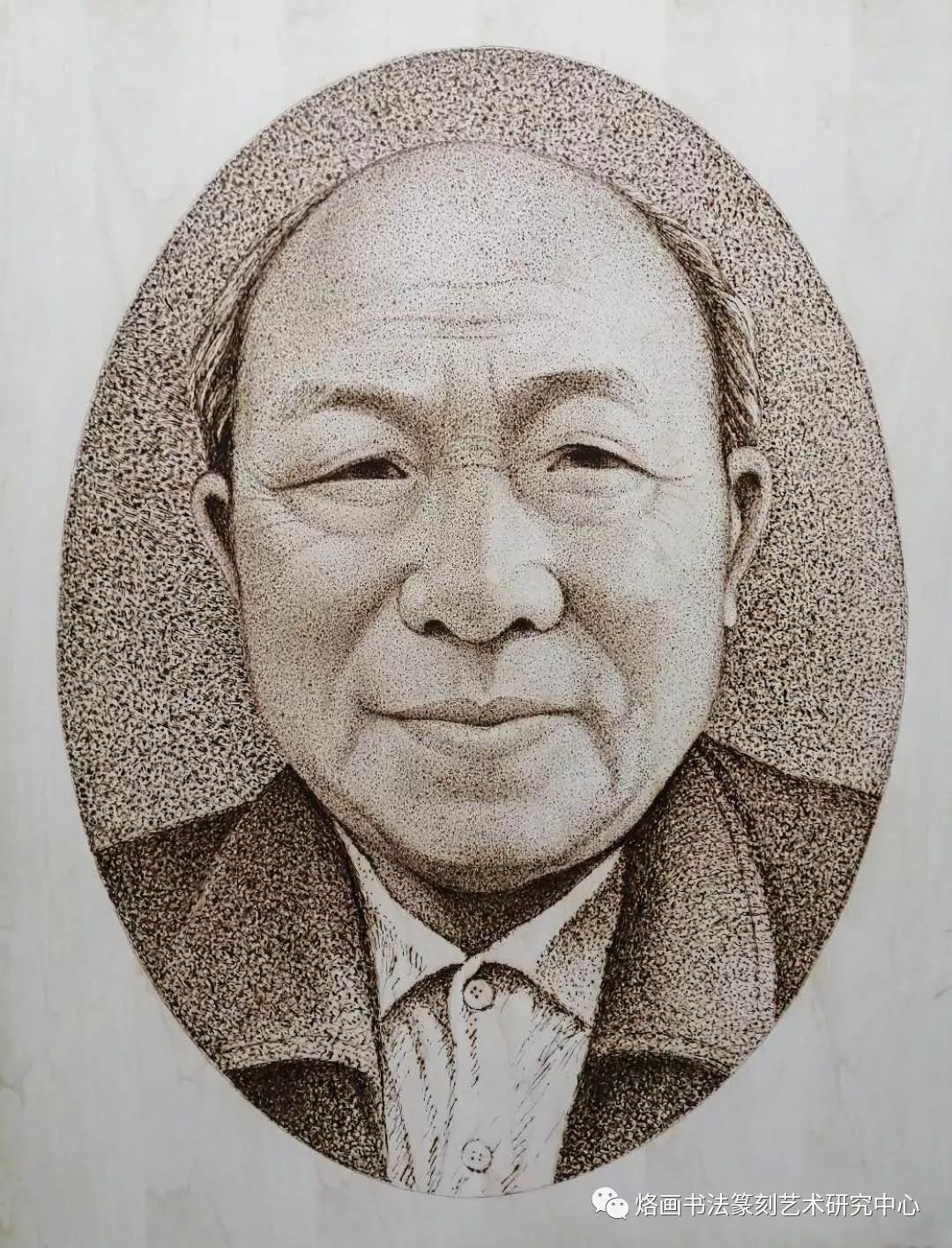 烙画艺术家:陈德亮