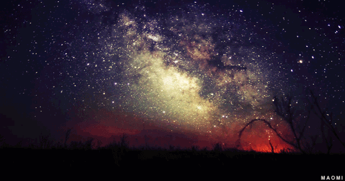 浩瀚无垠的星辰大海是童年仰头看见的闪耀星光你见过的最美星空在哪里