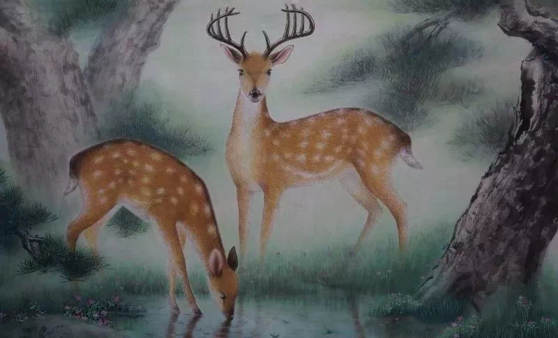 这段楚雄神鹿的传说已流传千年......_花园城
