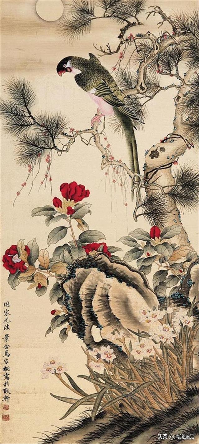清·马家桐绘画作品欣赏
