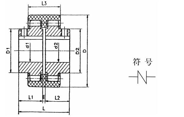 联轴器符号图片