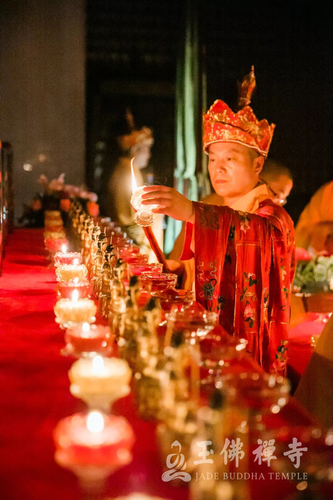 "文殊菩萨圣诞点灯祈慧法会"功德圆满,圣妙吉祥