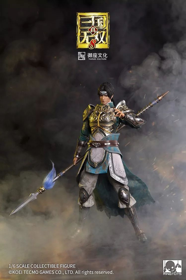 新品预定ringtoys16真三国无双8系列赵云可动人偶