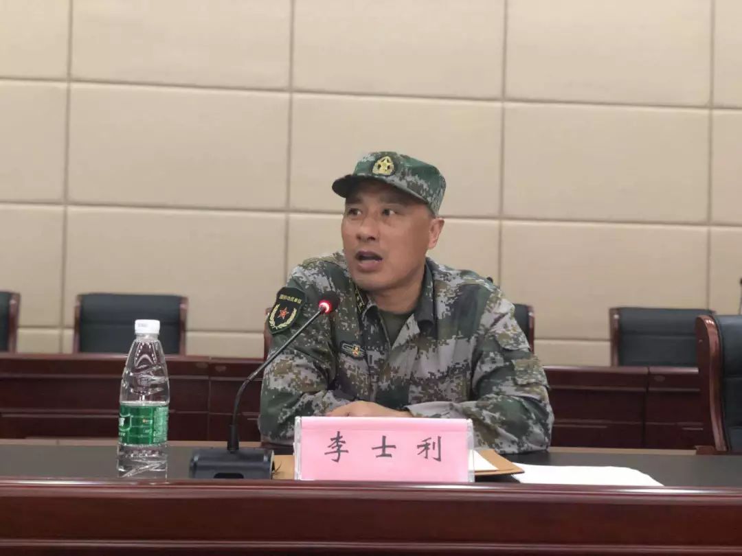 高新园区(三界镇)召开2019年度民兵整组点验大会