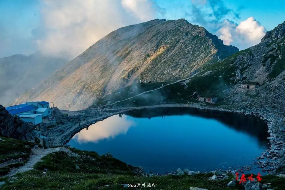 秦嶺主峰太白山登高北南輕裝徒步穿越