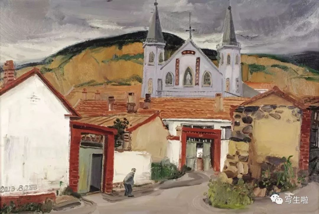 写生啦画笔下的中国神韵王琨风景写生新作