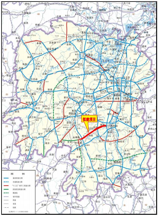 衡永高速线路图图片