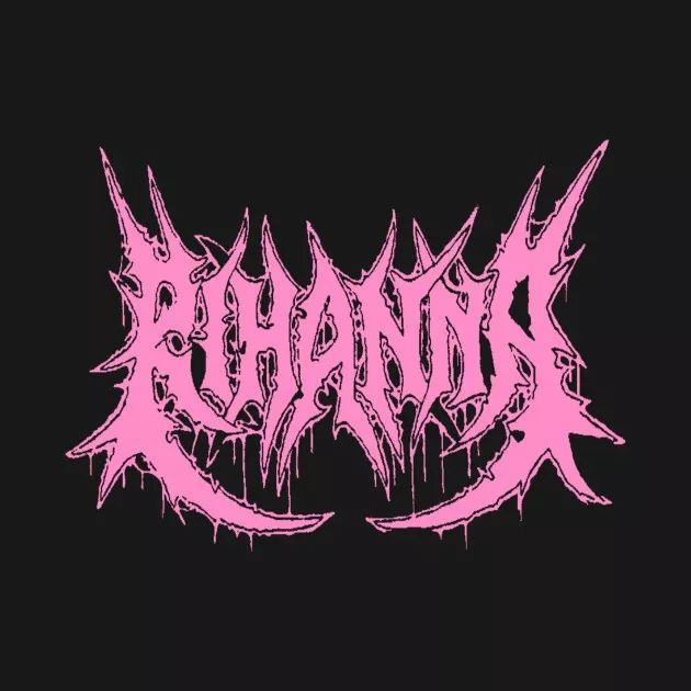 death metal font或者death metal logo,是由死亡金属衍生出来的艺术