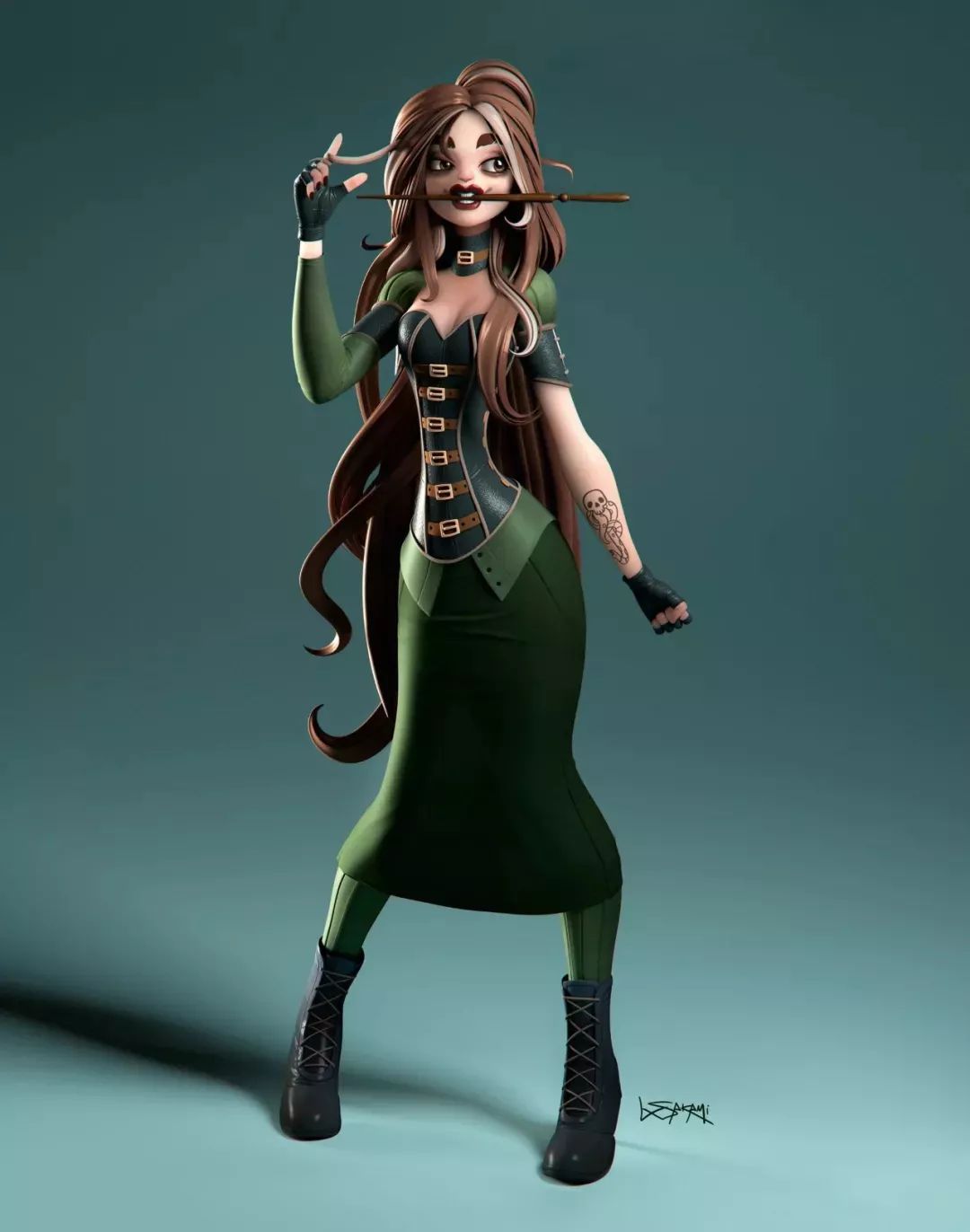 牛2d角色转3d角色的逆天大作