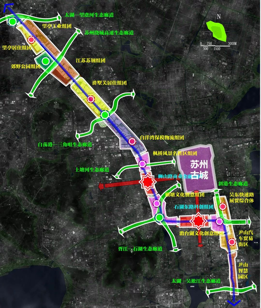 重磅!京杭大运河文化带苏州段规划文件曝光 附效果图