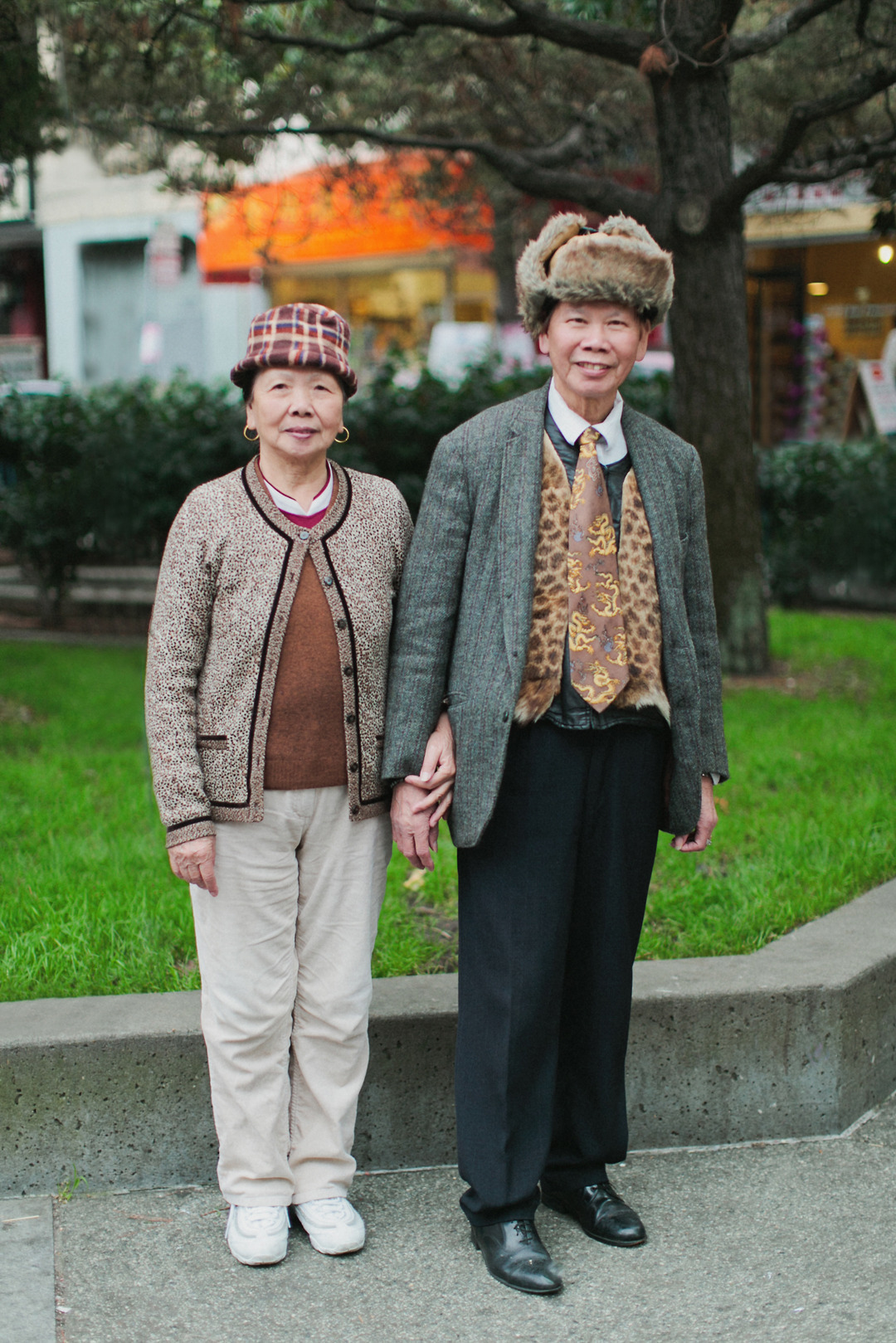 中国老人时尚正流行