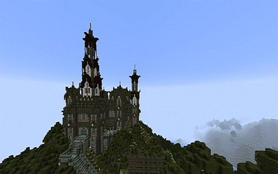 我的世界城堡篇:盘点那些你没见过的mc神作!