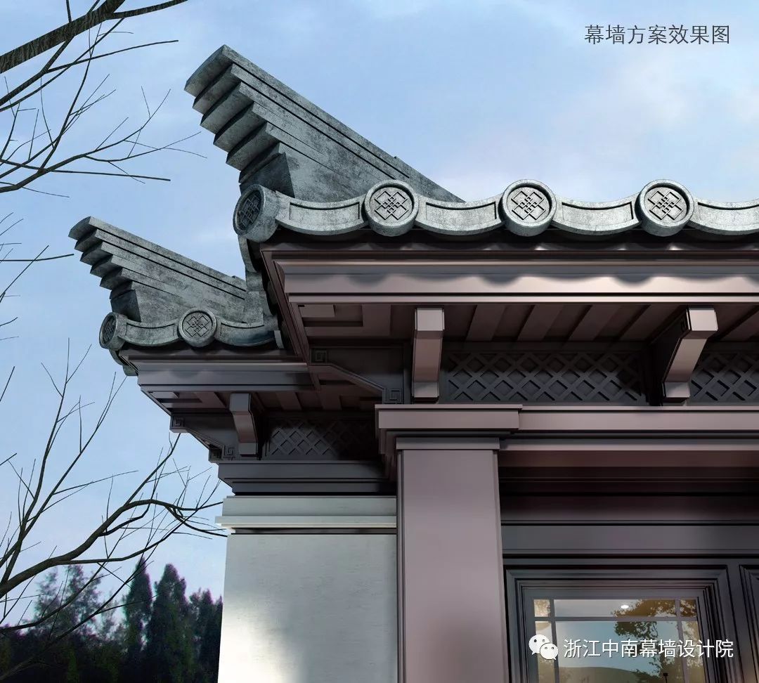 中南幕墙融创宜和园新中式合院幕墙技术解析多图