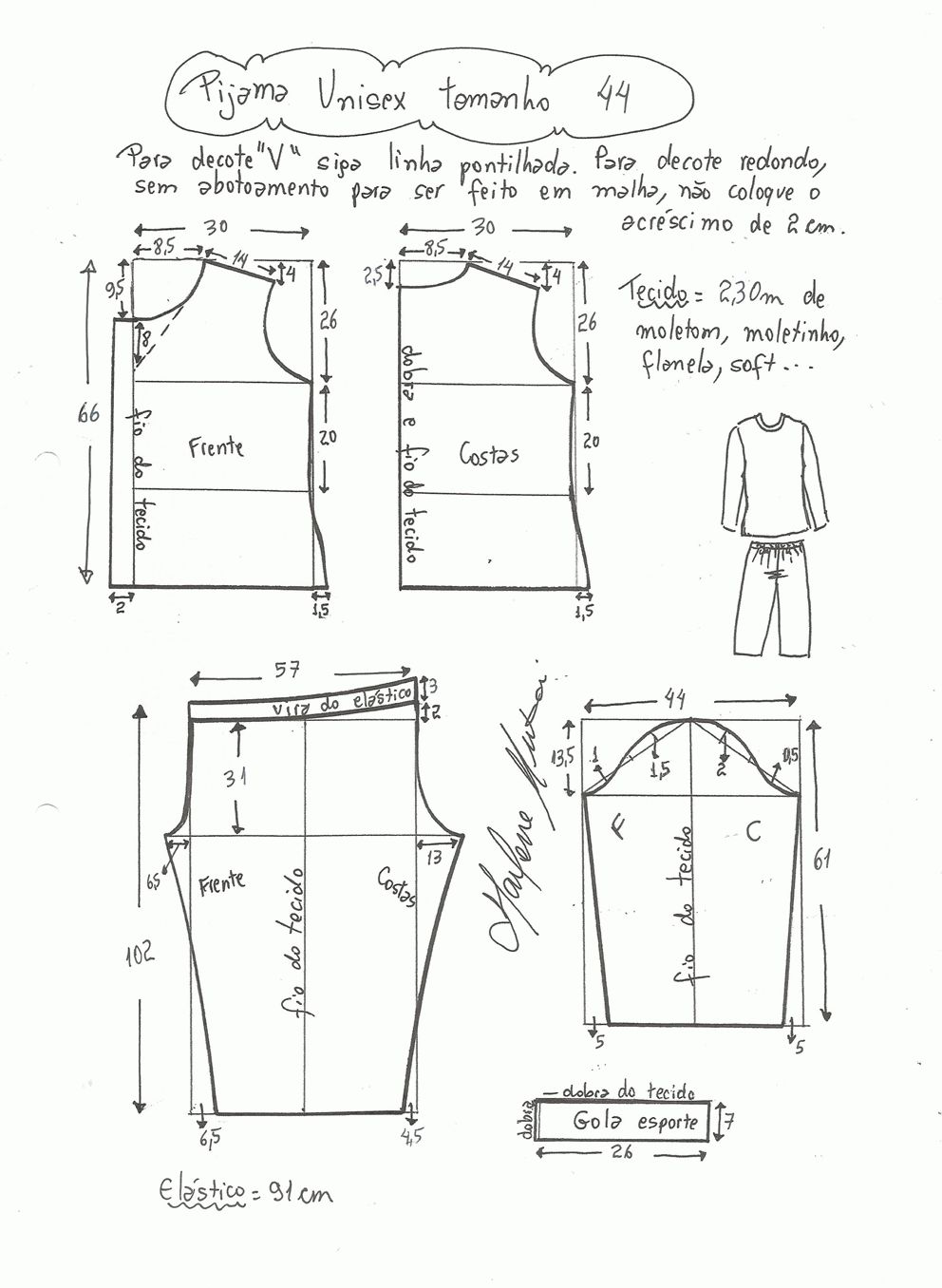 11码家居服/睡衣的图纸推荐_https