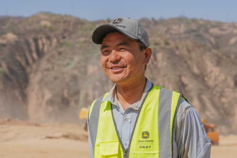 我事业的好帮手陕西用户方总的约翰迪尔情