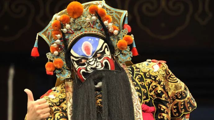 周仓 · 昆剧《单刀会》· 董洪钢另有荷叶盔,狮子盔,虎头盔,蝴蝶盔等